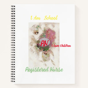 School Nurse Spiral Notebook Notizbuch