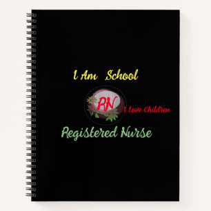 School Nurse Spiral Notebook Notizbuch