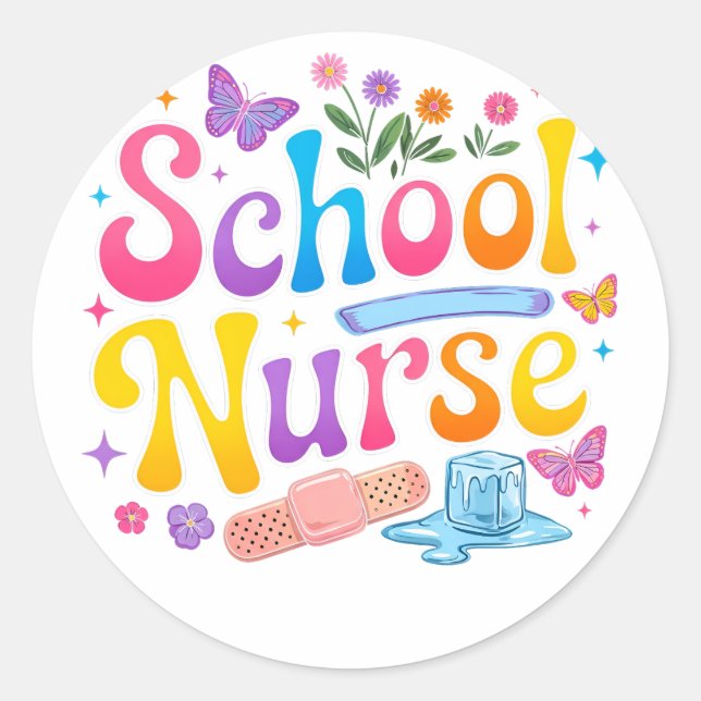 School Nurse Stickers (Vorderseite)