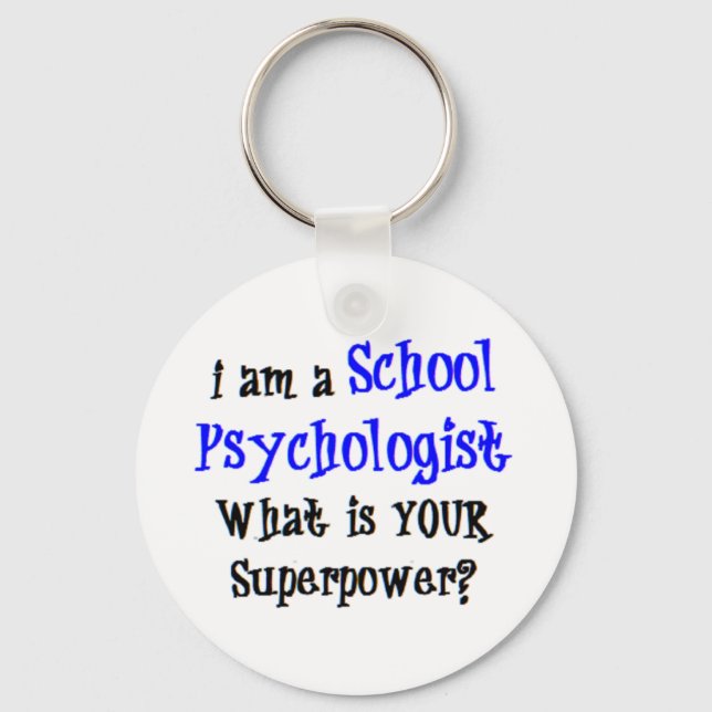 school psychologist schlüsselanhänger (Vorderseite)