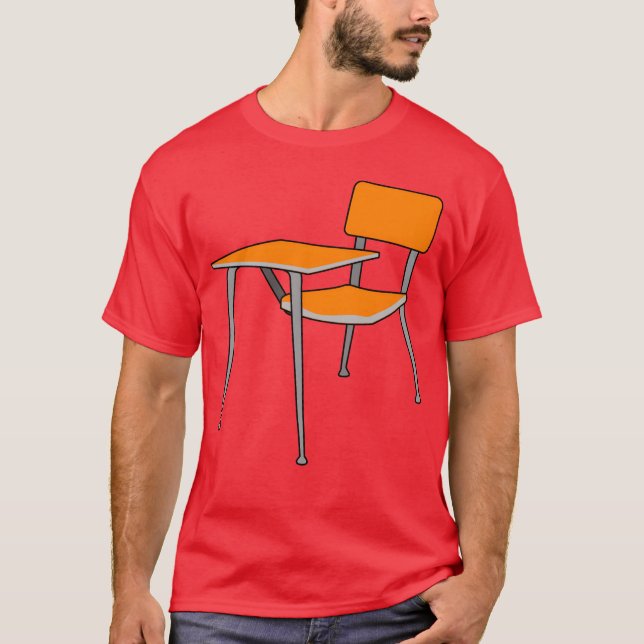school schule lernen teacher lehrer pencil stift p T-Shirt (Vorderseite)