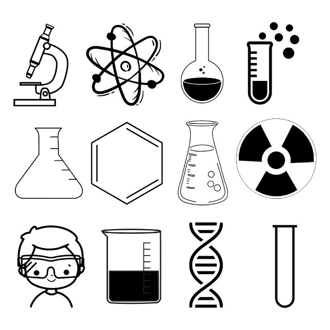 School Science Chemie Class Permastempel (Von Creator hochgeladen)