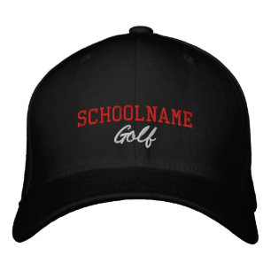 School Spirit Golf - bestickter Hut - PERSONALIZE