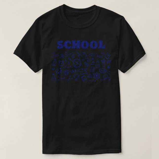 School T-Shirt (Design vorne)