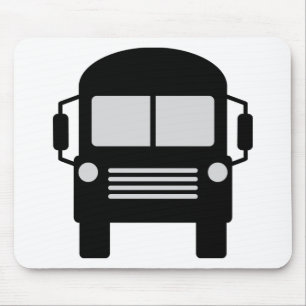 schoolbus Ikone Mousepad