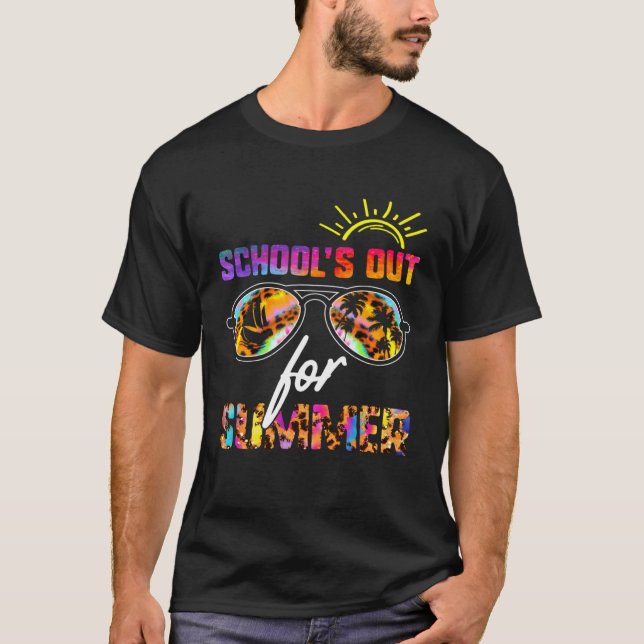 School's Out For Summer Teacher Vacation Summer Te T-Shirt (Vorderseite)