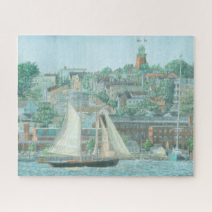 Schooner in Casco Bay 520er Puzzle