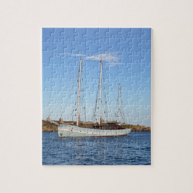 Schooner in den Inseln von Scilly (Vertikal)