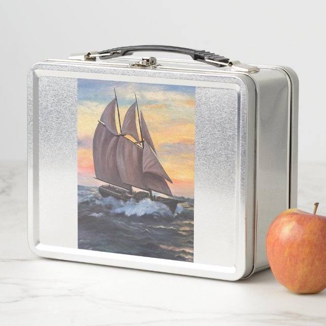 Schooner Metal Lunchbox (Beispiel)