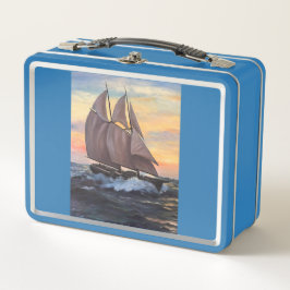 Schooner Metal Lunchbox