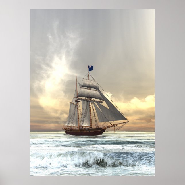 Schooner Poster (Vorne)