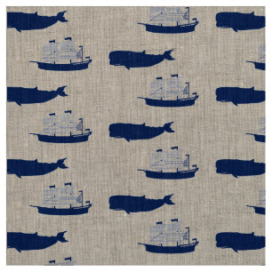 Schooner u. Wal Stoff