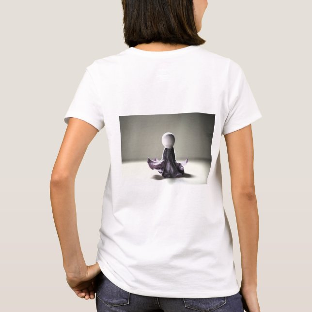 Schoonheid in eenvoud en kleine dingen. T-Shirt (Rückseite)