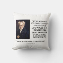 Schopenhauer alles so interessierte an uns selbst