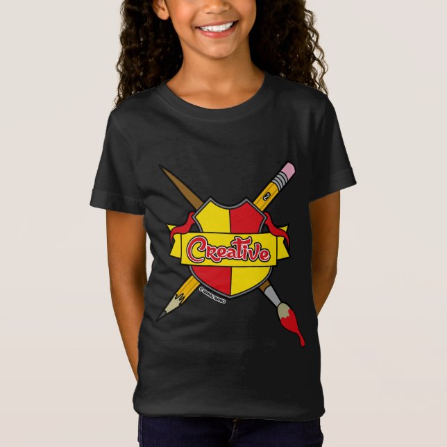 Schöpferischer Wappen-T - Shirt (Vorderseite)