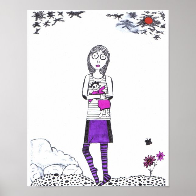 Schöpferspaziergang Poster (Vorne)