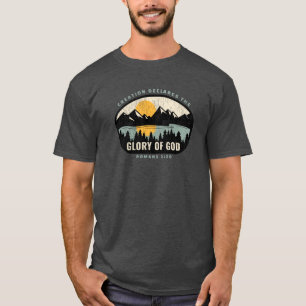Schöpfung erklärt den Ruhm Gottes T-Shirt