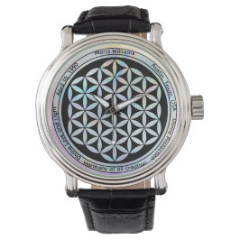 Schöpfungsharmonie-Symbol-Magnet Armbanduhr