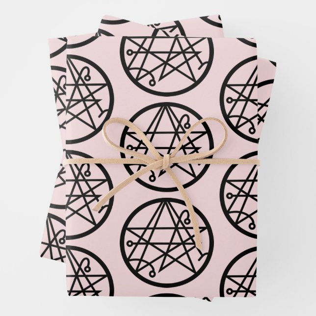 Schornstein der Papiertafeln Geschenkpapier Set (Beispiel)