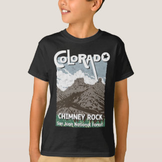Schornstein Fels Colorado San Juan Rocky Mountains T-Shirt