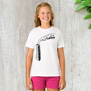Schornstein-Verschmutzungsskizze Monochrom T-Shirt