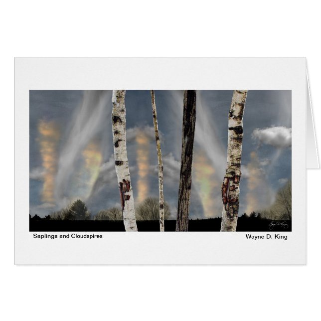 Schösslinge und Cloudspires (Vorderseite (Horizontal))