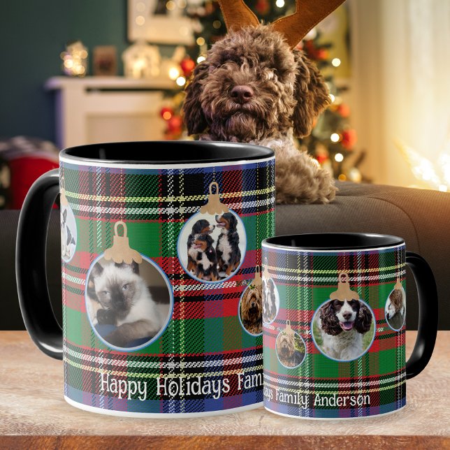 Schotte Delight Tartan FOTO Weihnachtsgeschenk Tasse (Von Creator hochgeladen)