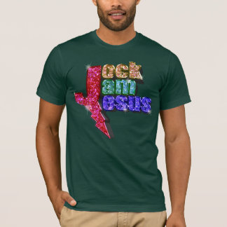 Schotte-Stau-Jesus"Hinterwälderhick-" Camouflage T T-Shirt