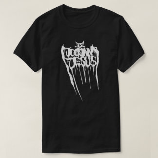 Schotte-Stau-Jesus-Todesmetalllogo T-Shirt