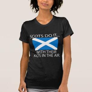 Schotte tun es... Mit ihren Kilometern in der Luft T-Shirt