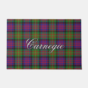 Schotte Vista Clan Carnegie Tartan Kariert Fußmatte
