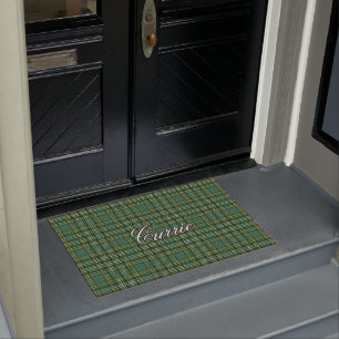 Schotte-Vista-Clan Currie Tartan kariert Fußmatte