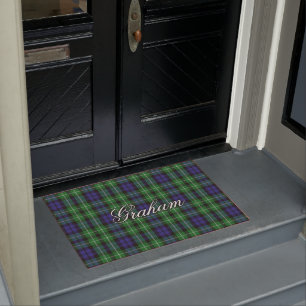 Schotte-Vista-Clan-GrahamTartan kariert Fußmatte