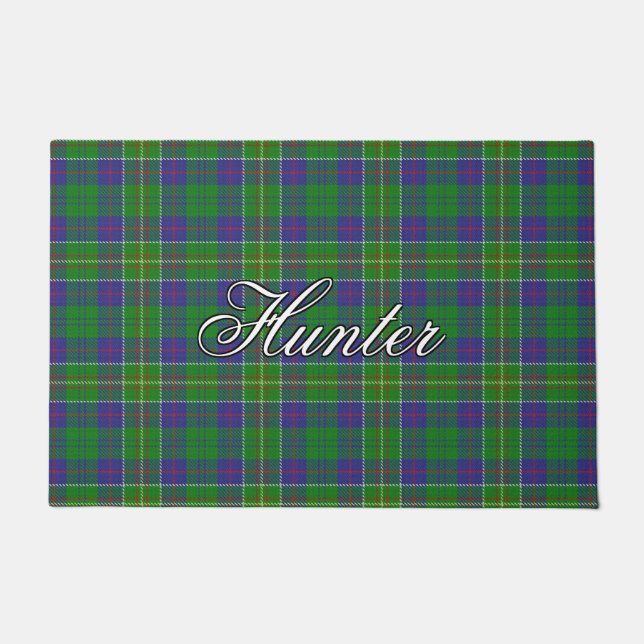 Schotte-Vista-Clan-JägerTartan kariert Fußmatte (Vorderseite)