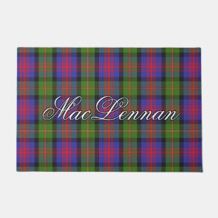 Schotte Vista Clan MacLennan Tartan Kariert Fußmatte