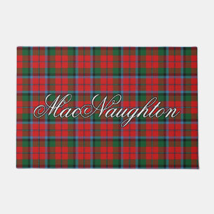 Schotte-Vista-Clan MacNaughton MacNachtan Tartan Fußmatte