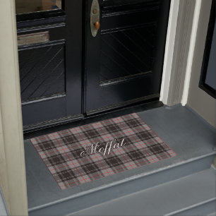 Schotte-Vista-Clan Moffat Tartan kariert Fußmatte