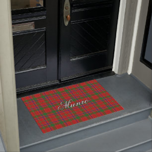 Schotte-Vista-Clan Munro Tartan kariert Fußmatte