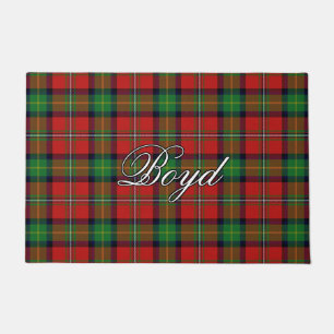 Schotten-Vista-Clan Boyd Tartan Karo Fußmatte