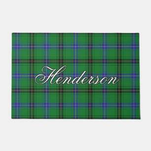 Schotten Vista Clan Henderson Tartan Kariert Fußmatte