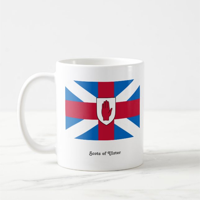 Schotten von Ulster-Tasse Kaffeetasse (Links)