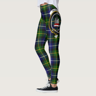 Schottenclan MacNeill Of Barra Crest Tartan Frauen Leggings