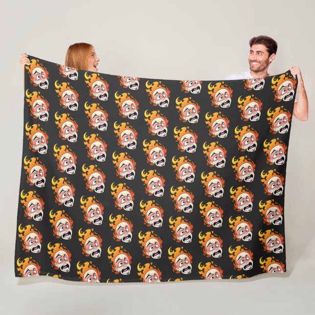 Schottenfalke, Fleece Blanket, alle Größen (Beispiel)