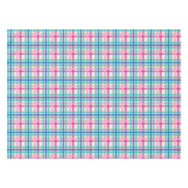 Schottenmuster, Karomuster Tischdecke (Vorderseite (Horizontal))