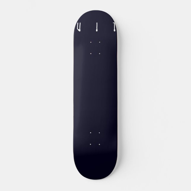 Schotterbrett Skateboard (Vorderseite)