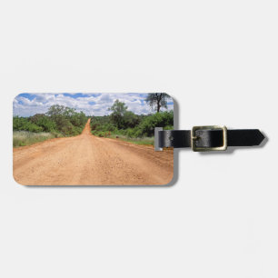Schotterstraße, Kruger-Nationalpark, Mpumalanga Gepäckanhänger