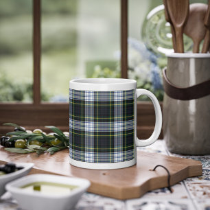 Schottisch Clan Gordon Grün Weiß Karo Kaffeetasse