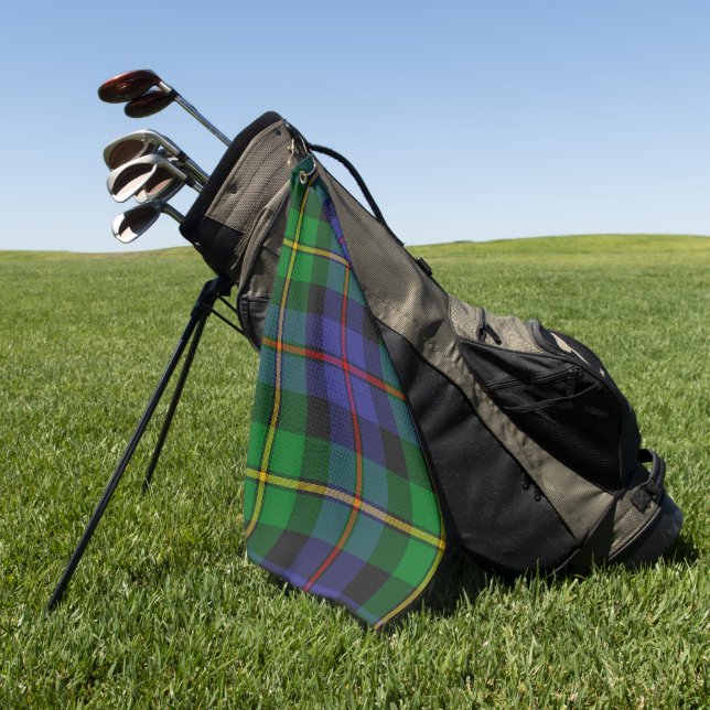 Schottisch Kariert, Baillie Wm. Wilson, Golfhandtuch (Gras)