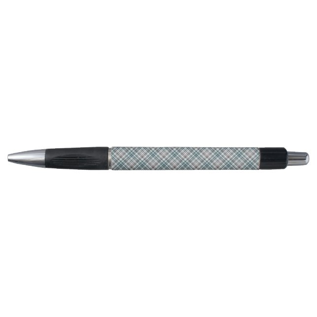 Schottisch, schwarz und weiß, tartan, stilvoll, kl kugelschreiber (Vorderseite)