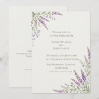 Schottische Blauglocken-Lavendel-Ecken-Hochzeit